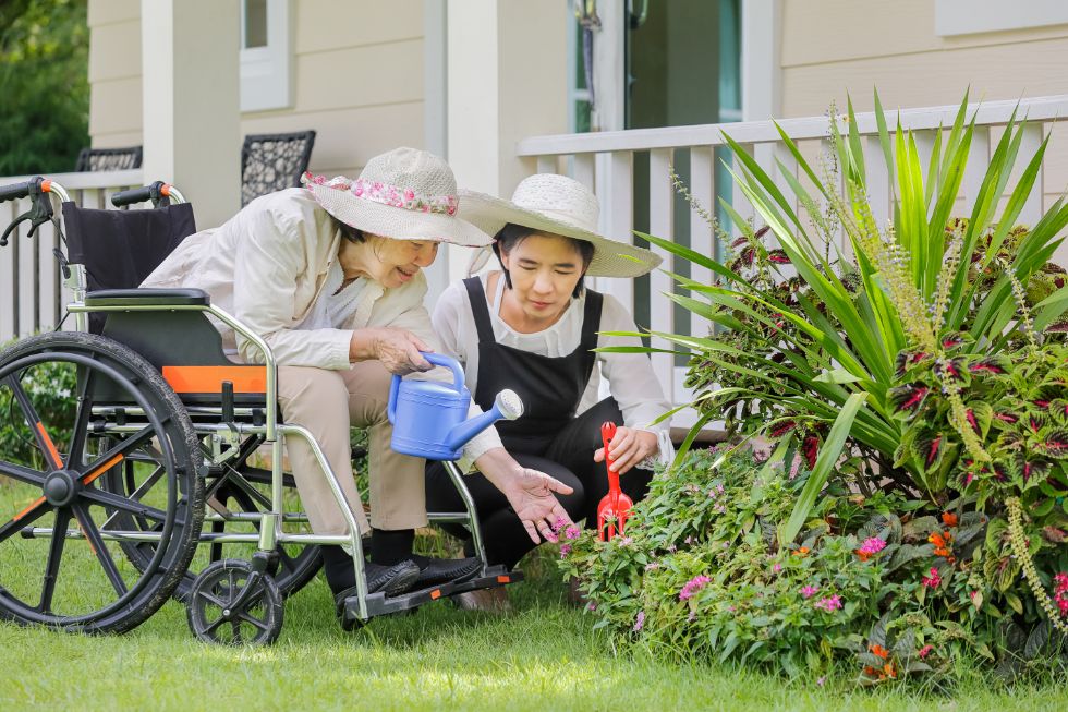 Physical activity for aged care