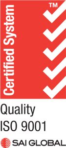 Logo to indicate that Anglicare Tasmania is ISO 9001 Certified