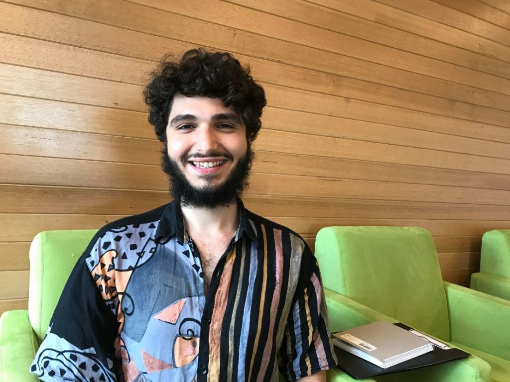 Student Elias Mahfoud, Eveline House