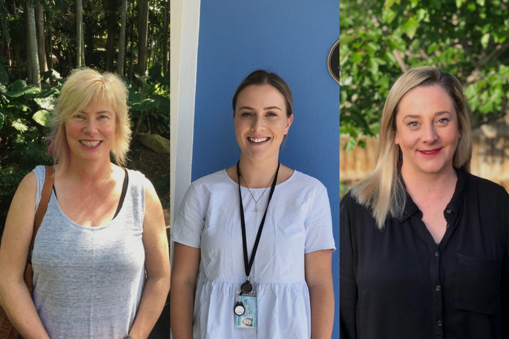 Meet Michelle, Isabella and Rachel – Women at Anglicare making a positive difference in their local community.