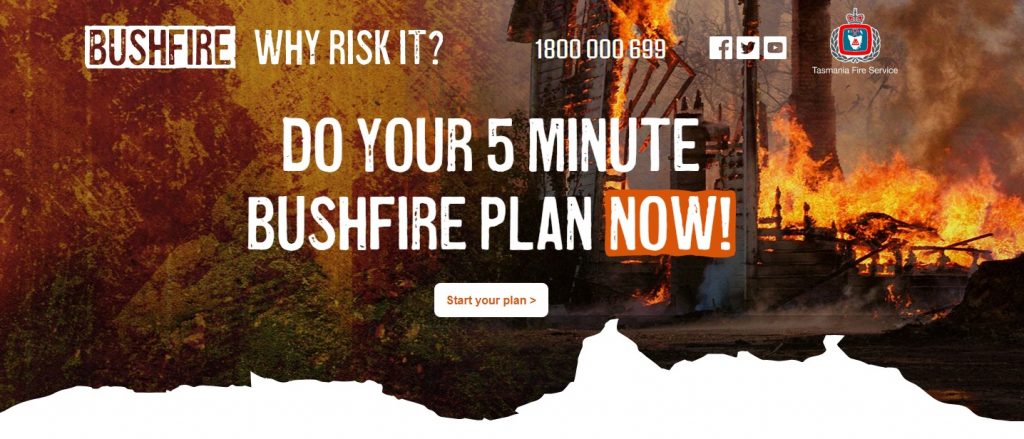 Do you 5 minute bushfire plan now!