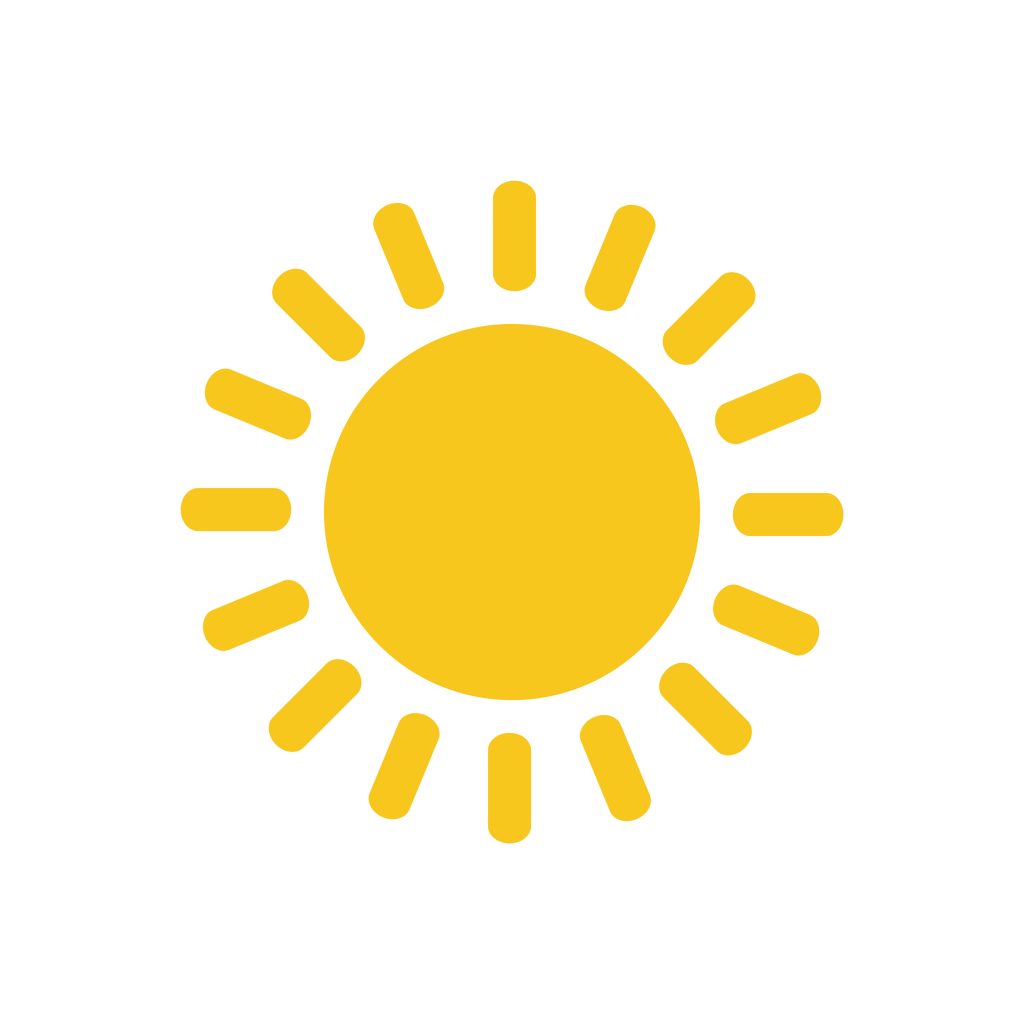 Illustration of the sun