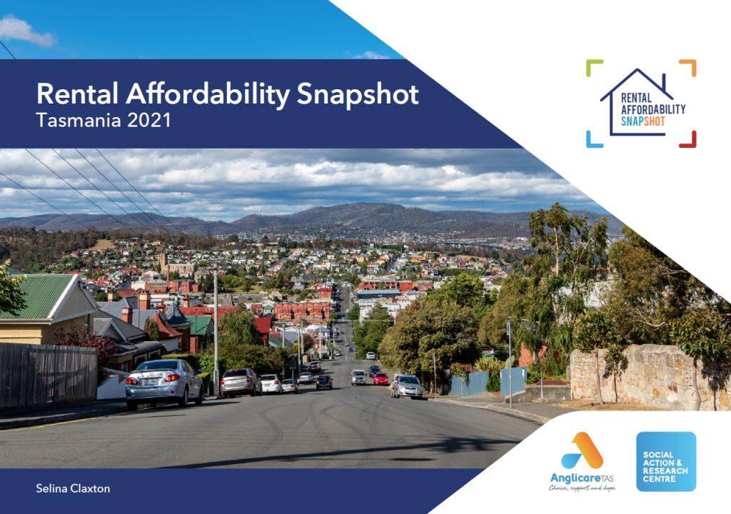 Rental Affordability Snapshot 2021 Cover page image
