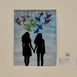 International Overdose Awareness Day Cranes for Change Art Exhibition 1st Prize