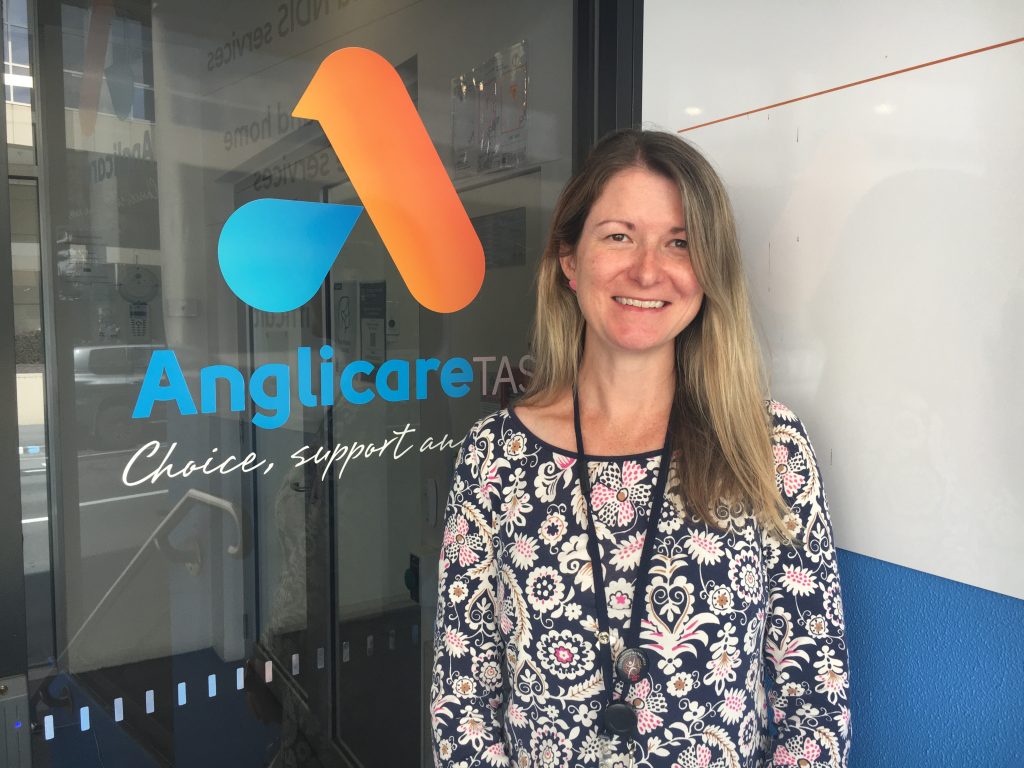A photo of the new General Manager Aged Care at Anglicare Tasmania, Ellen Nicholson