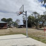 Basketball court at Rocherlea