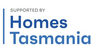 supported by Homes Tasmania