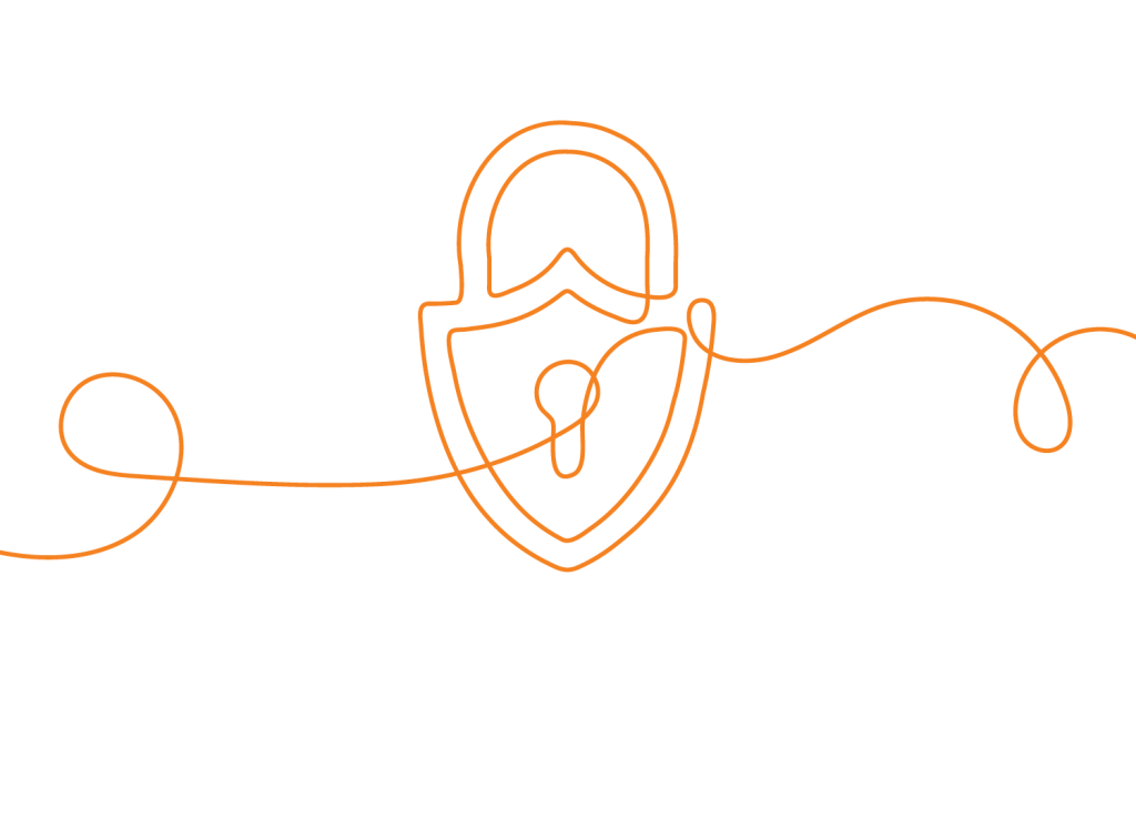 Illustration of a closed padlock