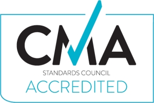 Logo indicating that Anglicare Tasmania is CMA Standards Council Accredited