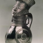 A pottery piece by Diane based on African culture